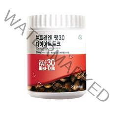 (당일 출고) 뉴트리엔 팻30 다이어트토크커피 대용량300g 가르시니아 배변 숙변 식이섬유 300g 1개, 300g