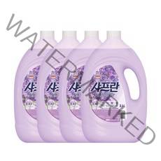 샤프란 릴렉싱아로마 섬유유연제 본품, 3.1L, 4개