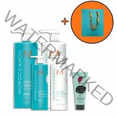 모로칸 오일 리페어&하이드레이팅 샴푸 컨디셔너 500ml 1000ml, 리페어 컨디셔너 1L, 1개