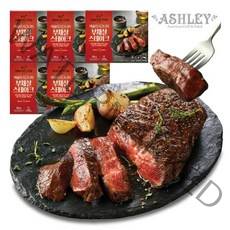 애슐리 시그니처 부채살 스테이크 5팩 x 200g (저온 숙성 허브 마리네이드 베스트 상품) 캠핑 음식 캠핑용 추천, 5개