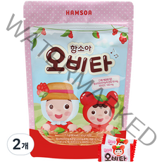 함소아 오비타 츄어블캔디, 71.5g, 2개