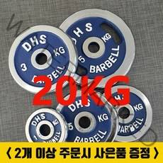 DHS 도금원판, 20kg, 1개