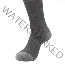 dasama 미디움 크루 아웃도어 메리노울 양말, 다크그레이