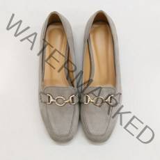 첫걸음 여성용 로티니 스웨이드 로퍼 2cm