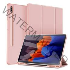 삼성 갤럭시 탭 S7 삼성 탭 S7 플러스 연필 홀더 SM-t870 t875 SM-t970 t975 11/12.4 인치 자동 수면