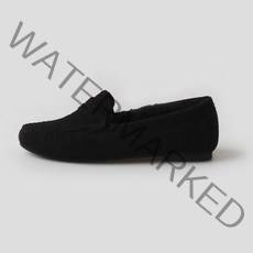 여성용 플레나 스웨이드 베이직 리본 로퍼 1cm