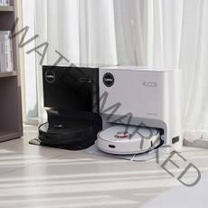 라이드스토 10세대 인공지능 로봇청소기 시그니처 W2, 블랙