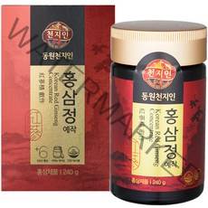 천지인 홍삼정 예작 6년근, 240g, 1개