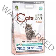 New 캐츠랑 전연령 5kg 지퍼백 고양이 건식 사료 키튼