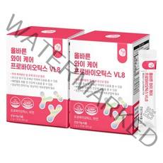 올바른 질유래유산균 와이케어 유산균 아연, 2개, 30포