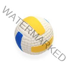 반려동물 스포츠 볼 라텍스 토이 S 6cm, 배구, 1개