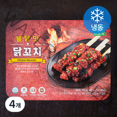 사옹원 불닭맛 닭꼬치 (냉동), 180g, 4개