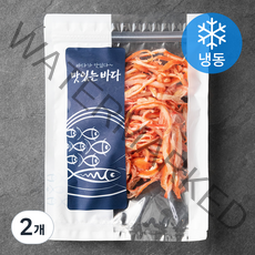 현복식품 홍진미 오징어채 (냉동), 150g, 2개