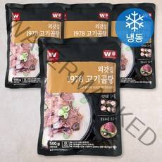 외갓집 1978 고기곰탕 (냉동), 500g, 4개