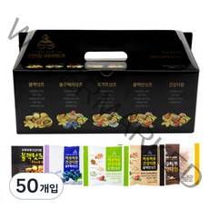 넛츠팜 건강더함 견과 버라이어티팩, 25g, 50개입