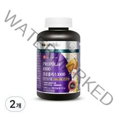 내츄럴플러스 프로폴리스 아연 1000, 180정, 2개