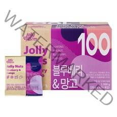 하루한봉 매일견과 세트 / 졸리넛츠 블루베리 망고 100봉 / 대용량 / 건강 간식, 2kg, 1개
