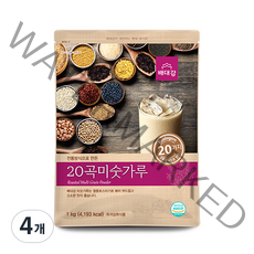 배대감 20곡 미숫가루, 1kg, 4개