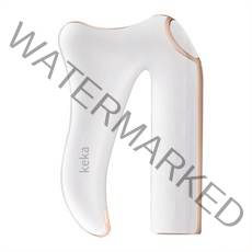 keka 진동 마사지기 3단계 모드 온열 케어 USB 충전식, 화이트, keka-4095