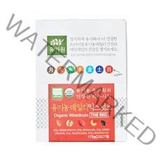 유가원 유기농 데일리 믹스넛츠 더 레드, 25g, 7개