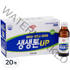 생생톤업 활력드링크, 120ml, 20개