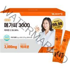 비타민마을 메가씨 3000 비타민C 분말 스틱, 270g, 1개