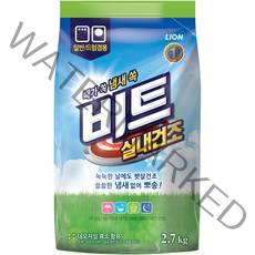 비트 실내건조 세탁 가루세제 본품, 2.7kg, 1개