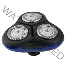 필립스 면도기 RQ1150 RQ1150X RQ1131 RQ1141 RQ1145 RQ1151 RQ1155 RQ1160 RQ1160X RQ1170용 RQ11 교체용 면도기 헤드, 블랙 & 블루