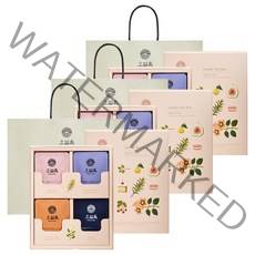 오설록 러블리 티 박스 선물세트, 웨딩그린티 3p + 달빛걷기 3p + 삼다연 제주영귤 3p + 레드파파야 블랙티 3p, 3세트