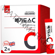 고려은단 메가도스C 비타민C 3000mg, 180g, 2개