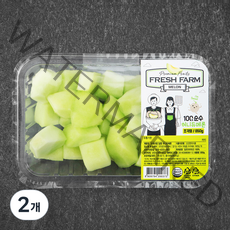 프레쉬팜 달콤 허니듀메론, 850g, 2개