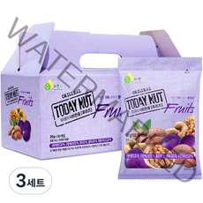 투데이넛 너트한줌 후르츠 견과 선물세트 30개입, 600g(1개), 3개