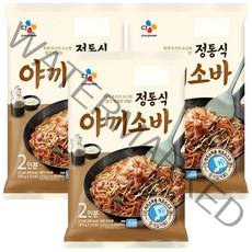 (냉장)[CJ제일제당]정통식 야끼소바2인분, 412g, 3개