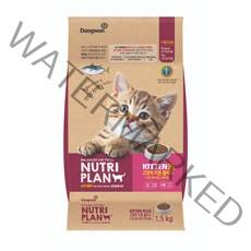 뉴트리플랜 어린 고양이용 고양이 키튼 플러스 건식사료, 1.5kg, 1개, 소