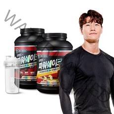 칼로바이 퍼펙트파워쉐이크 대용량 2000g 유청단백질 헬스보충제 프로틴 초코맛+바나나맛+쉐이커증정, 쉐이커증정세트