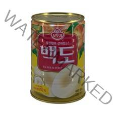 오뚜기 백도 복숭아 통조림 400g 1개