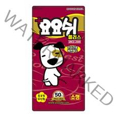 요요쉬 플러스 배변패드 플로랄와인향 50매, 1팩