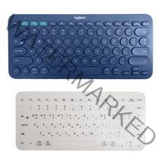 로지텍 K380 멀티 디바이스 블루투스 키보드 + 한글 키스킨, 일반형, 블루(키보드), Y-R0056(키보드)