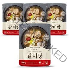 참스토리 갈비탕, 500g, 4개