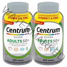 Centrum adult 50+ 센트룸 어덜트 실버 325개입 2pack, 325정