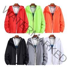 남여공용 경량 바람막이 점퍼 M~4XL 빅사이즈 장마 등산 산책 에어콘
