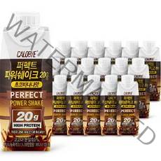 칼로바이 퍼펙트 파워쉐이크 20g 초코바나나맛, 250ml, 18개
