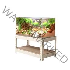축양장 어항 다이 무볼트 조립식 선반, 800x300, 600x2단, 블랙