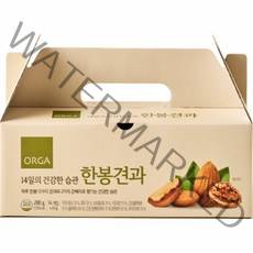 올가홀푸드 건강한 습관 한봉견과 14p, 280g, 1개