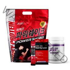 칼로바이 퍼펙트 파워쉐이크 포대유청 김종국 단백질 헬스 보충제 WPC 프로틴 파우더 초코맛 2kg+BCAA+고함량 아르기닌6200