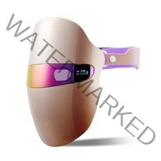 펄케어 LED 마스크 무선 스킨케어 가정용 피부관리기 피부진정 톤업 얼굴 미용기기 골드, PLM-365P, 로즈골드