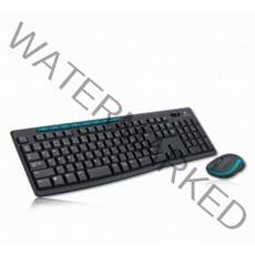 로지텍 무선 키보드 마우스 세트, MK275, 블랙 + 블루, 일반형